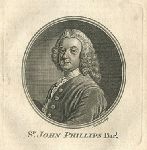 Sir John Philipps Bart., 6th Baronet, portrait, 1759