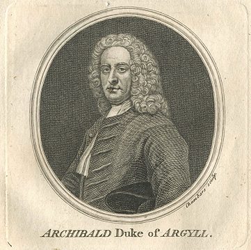 Archibald Campbell, 3rd Duke of Argyll, portrait, 1759