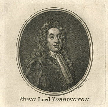 George Byng, 1st Viscount Torrington, portrait, 1759