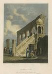 Jerusalem, Pulpit on Platform of Mosque of Omar, 1836