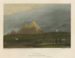 Egypt, Pyramids, 1836