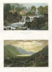 Wales, Bettws-Y-Coed & Tal-Y-Llyn, (2 views), 1830
