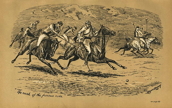 Polo, the furious ride, 1894