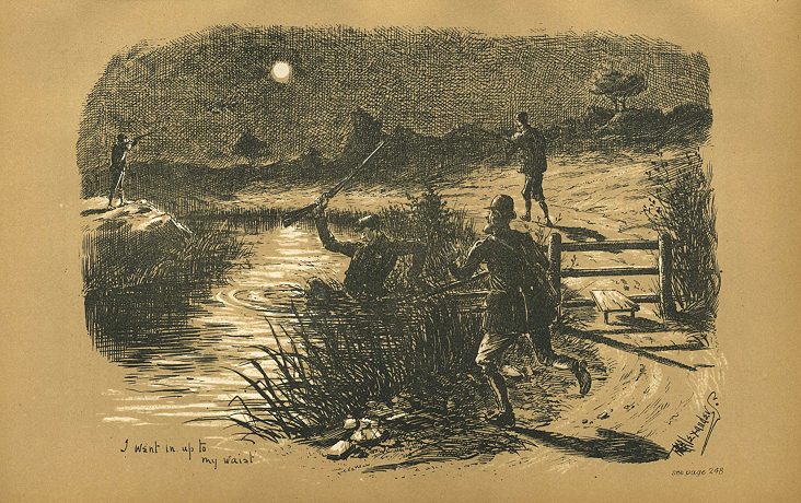 Shooting (at night), 1894