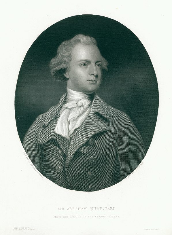 Abraham Hume, 1850