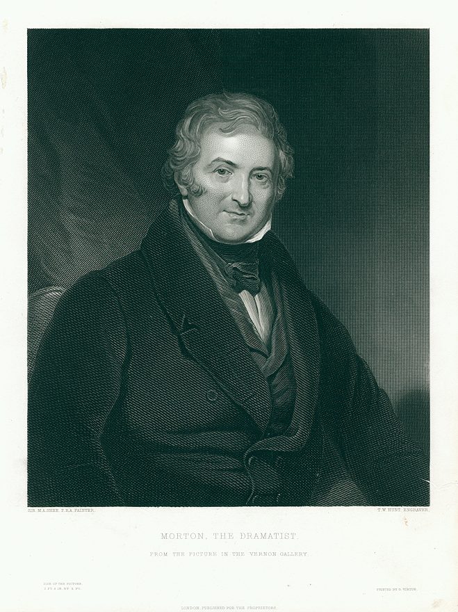 Michael Morton, the Dramatist, 1850