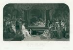 Shakespeare's Hamlet, The Play Scene, 1850