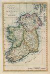 Ireland map, published 1781