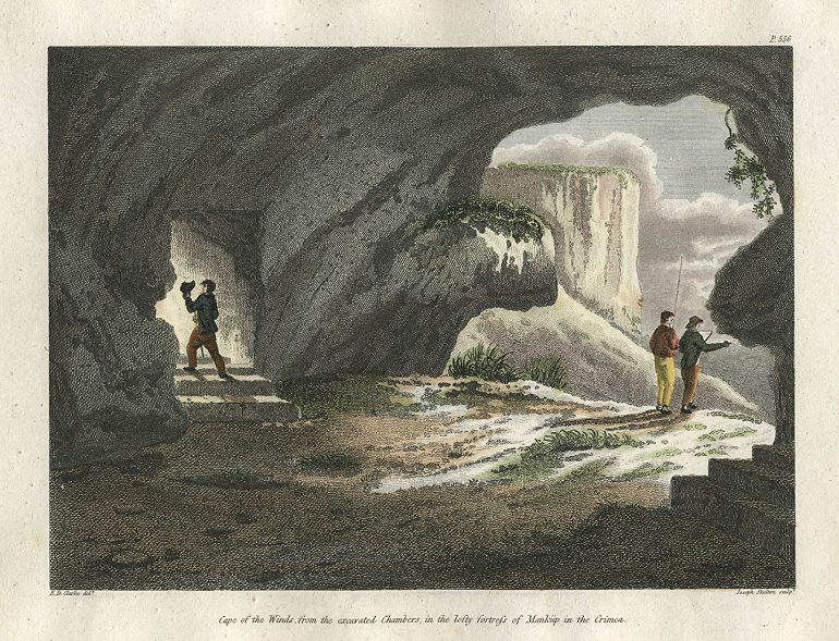 Ukraine, Crimea, Chambers in Cape of the Winds, 1796