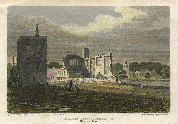 Gloucestershire, Sudeley Castle and Chapel, 1805