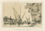 Egypt, The Mahmoodeeah Canal, Alexandria, 1876