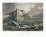 Northumberland, Bamborough Castle, 1842