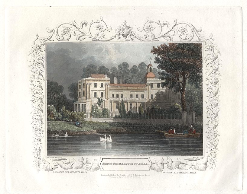 Middlesex, Seat of the Marquis of Ailsa (St. Margarets), 1830