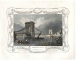 London, Hammersmith Bridge, 1830