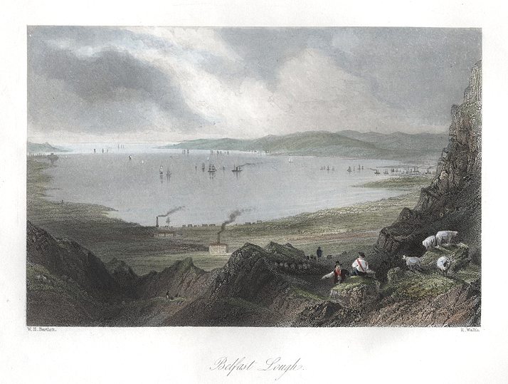Ireland, Belfast Lough, 1842