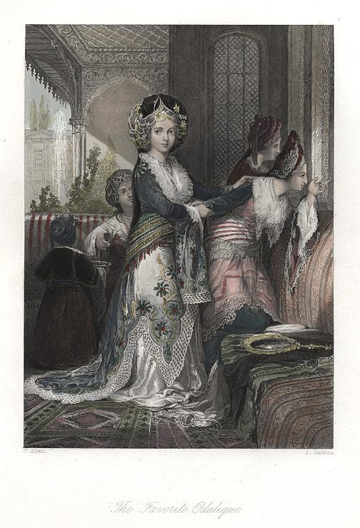 The Favourite Odalique, 1845