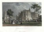 Lancaster Castle, Court House & Church, 1845