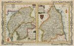 Cumberland, Westmoreland & Northumberland maps, 1784