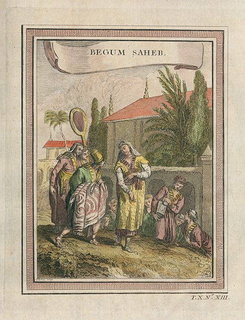 India, Begum Saheb, 1760