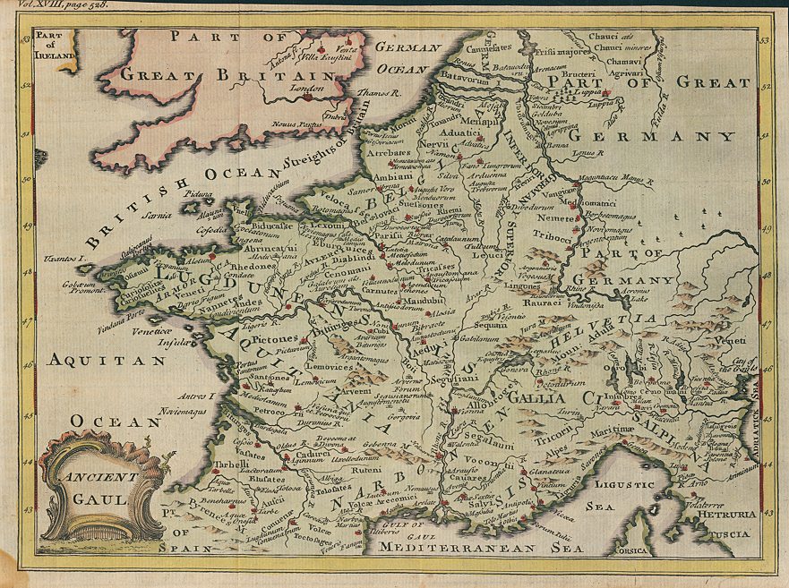 Ancient Gaul, 1745