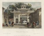 China, Entrance to the City of Amoy, 1858