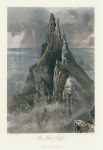 Ireland west coast, The Bent Cliff, 1875