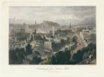Scotland, Edinburgh from Calton Hill, 1875