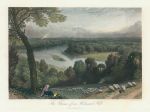 Surrey, The Thames from Richmond Hill, 1875