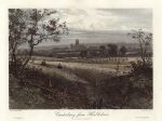 Kent, Canterbury from Harbledown, 1865