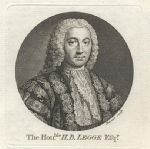Honourable H.B.Legge, portrait, 1759