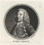 Admiral Lord Anson, portrait, 1759