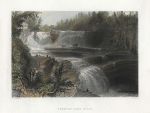 USA, Trenton High Falls, 1840