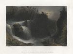 USA (New York), Trenton Fall Ravine, 1840