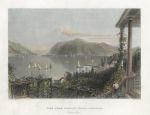 USA, View from Ruggle's House, Newburgh, (Hudson River), 1840