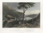 USA, Valley of the Shenandoah, Harpers Ferry, 1840
