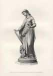 Elaine, after a sculpture by Williamson, 1877