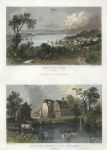 Essex, Manningtree & Beleigh Abbey, near Maldon, (2 views), 1834