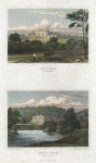 Yorkshire, Cusworth House & Elsholt House (2 views), 1834