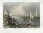 Norfolk, Great Yarmouth view, 1842