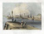 Scotland, Port of Dundee, 1842