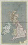 British Isles map, 1820