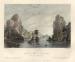 China, The Shih-Mun, or Rock Gates in Kiang-nan, 1858