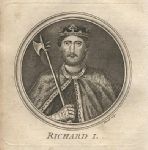 King Richard I, portrait, 1759