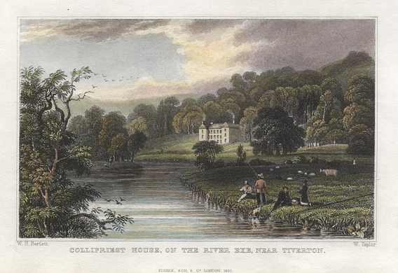 Devon, Collipriest House, near Tiverton, 1832