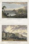 Devon, Sidmouth, 2 views, 1832
