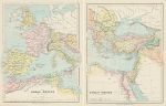 Roman Empire map (2 sheets), 1875