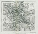 Ipswich city plan, 1819