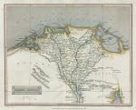 Lower Egypt map, 1828