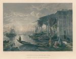 Constantinople and the Golden Horn, after J Jacobs, 1857