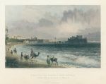 Lebanon, Sidon, on the approach from Beirut, 1837